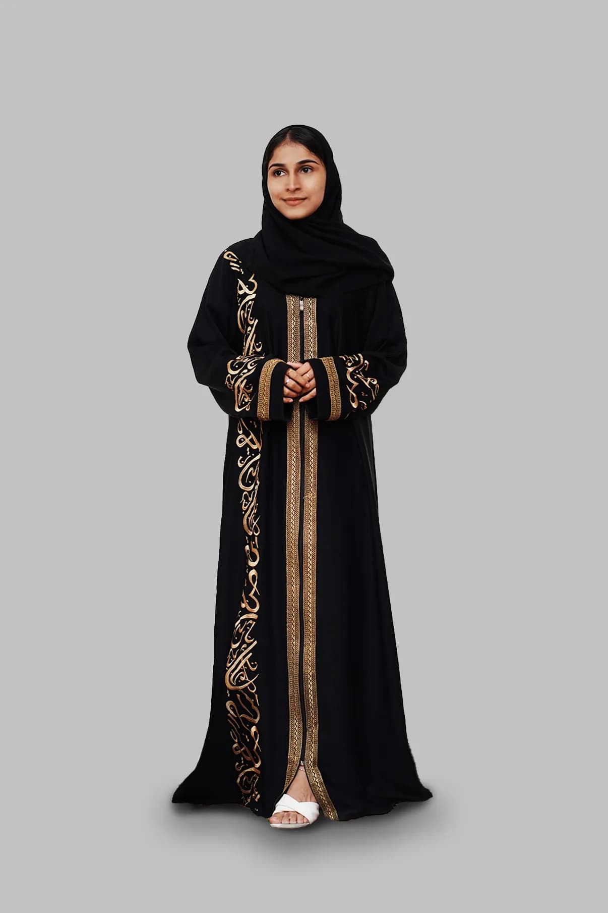 Simple Calligraphy Black & Gold